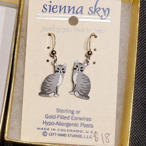 Sienna Sky "Cat Earrings"